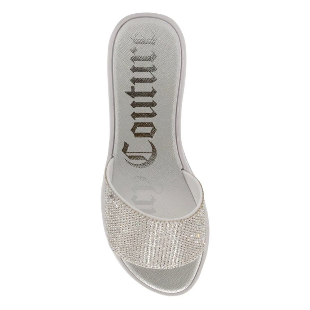 Juicy Couture | Yippy Slide Sandal | Silver Beads - Picture 4 of 6